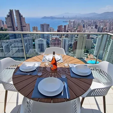 Appartement Planta 21 Con Terraza Privada Y Vistas Al Mar Benidorm