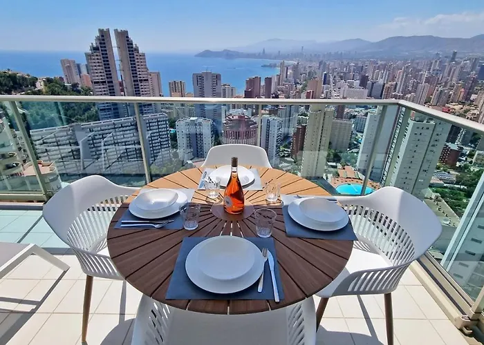Appartement Planta 21 Con Terraza Privada Y Vistas Al Mar Benidorm