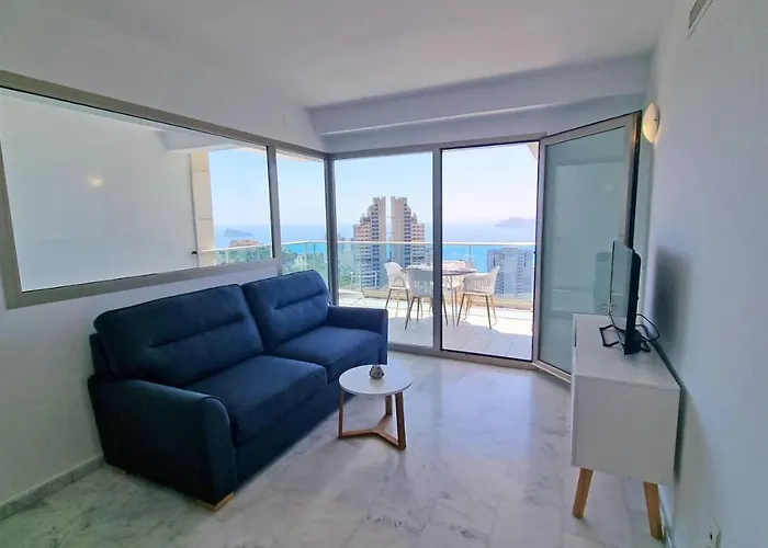 Planta 21 Con Terraza Privada Y Vistas Al Mar Appartement *