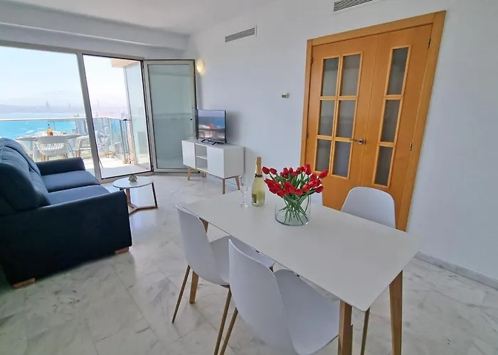 Appartement Planta 21 Con Terraza Privada Y Vistas Al Mar Benidorm